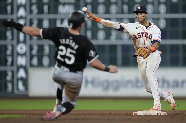 Astros white uniforms discount